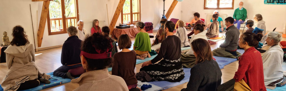 méditation en groupe